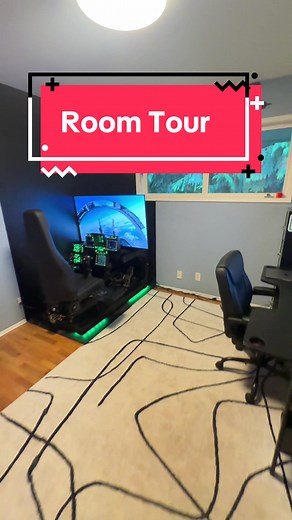 Behind this boring looking door is a flight simulator cockpit running in VR. The software is Digital Combat Simulator and I fly the F/A-18C Hornet in this pit. The game is free to download for PC #dcs #simulator #flightsimulator #winwing #aviation
