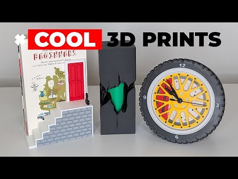 10 Cool DIY Projects to 3D Print at Home!