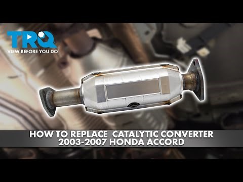 How to Replace Catalytic Converter 2003-2007 Honda Accord