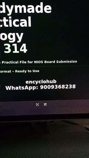 how to make class 12th biology practical file 314 nios #nios #practical description