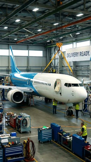 I never knew they build airplanes like this! ✈️ #satisfying #transformation