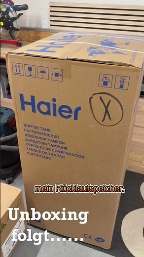 Heat pump in an old building – Karsten's DIY project 🔨 | Haier-Haustechnik.de #haierhaustechnik #...