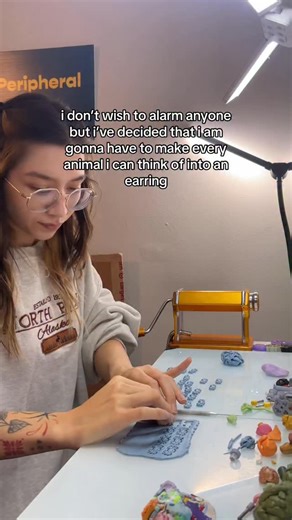 7.8K views · 334 reactions | i know i didnt make EVERY animal but theres at least 20 and that’s about all i can think of off the top of my head animal earrings!!! in the shop this saturday 12/20 at 1pm pst 4pm est | Peripheral US | Facebook