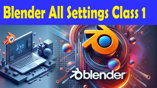 1K views |  Blender All Settings Explained in Urdu / Hindi Blender...