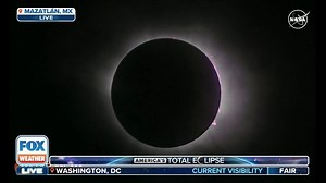 Watch: Total solar eclipse in Mazatlán | Latest Weather Clips | FOX Weather