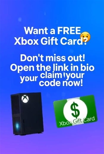 💥 Claim your FREE Xbox Gift card code