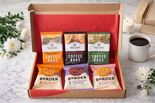 A Little Coffee Lovers Letterbox Gift | Hug in a Box Coffee & Biscuit | Cosy Treat Hamper | Thoughtful Birthday Get Well Gift Corporate Gift - Etsy