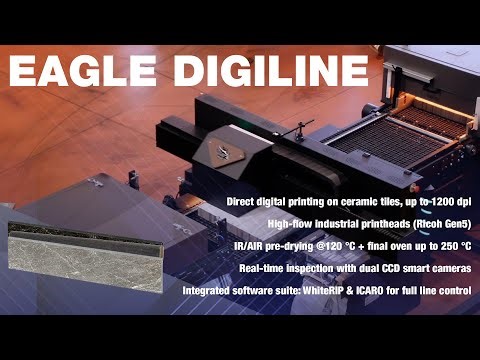 Eagle DIGILINE - Advanced Digital Printing Line for Ceramic, Glass & Metal | ‪@Sertectube‬