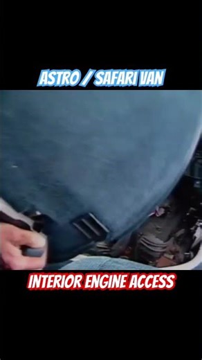 Idle Chat: Interior Engine Access #automobile #van #Doghouse