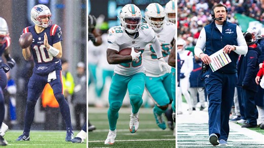 Three to Watch: Key Matchups in Patriots vs. Dolphins Week 18 Regular Season Finale
