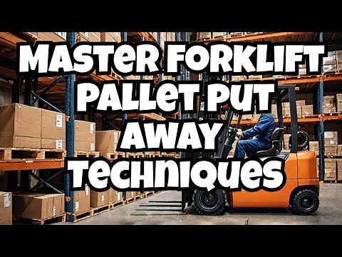 Master Forklift Pallet put away Techniques