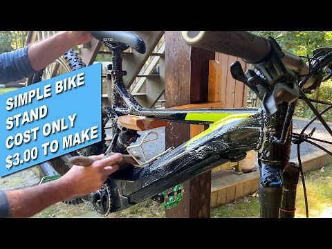 Make a Bike Stand / Wash Station - Easy DIY Project