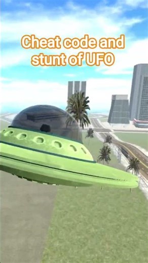 cheat code and stunt of ufo