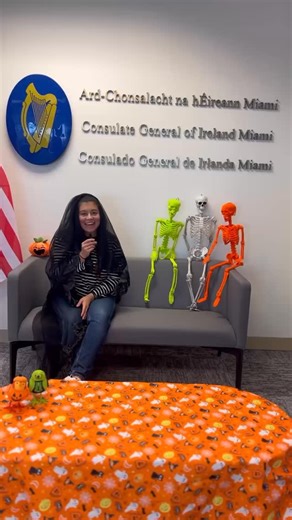 Happy Samhain! 🍂🎃 From the Consulate General of Ireland in Miami, we’re sharing some of our favorite memories and traditions that make this ancient Irish festival and Halloween so special. 🇮🇪✨ | Consulate General of Ireland, Miami