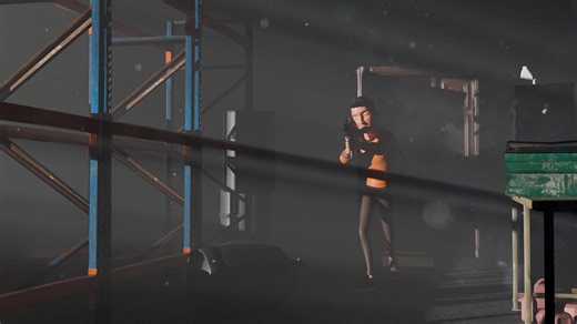 Stylized Walk Animation, The Studio