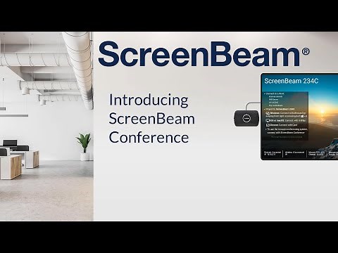 See ScreenBeam Conference in Action! - Quick Demo Video