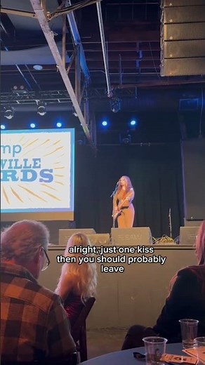 Got to perform "You Should Probably Leave" by my friend ‪@chrisstapleton‬ at the AIMP awards.