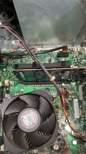 PC HP bị lỗi quạt làm mát CPU