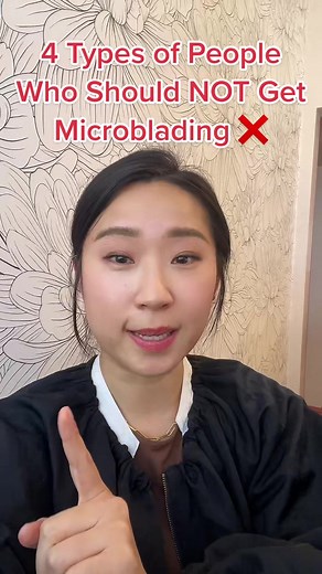 4 Types of People Who Should NOT Get Microblading ❌