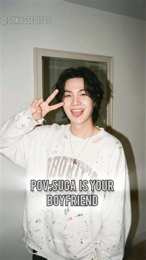 POV: SUGA IS YOUR BOYFRIEND 😍 #bts #btsshorts #fypシ #viral #army #btsedits