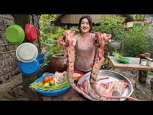 Amazing cooking skills: Cow tail, cow tongue recipes | Homestyle cooking