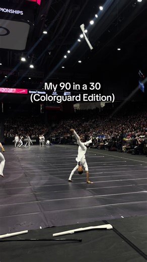 Colorguard 90 in a 30 ft. Vance Cam! Vance will be teaching the Sabre master class at our final clinic of the summer on August 16! Join us 🌱 #wgi #colorguard #winterguard #winterguardlife #guard #guardlife #guardtricks #colorguardthings #colorguardcheck #colorguardlife #fyp #2026 #clinic