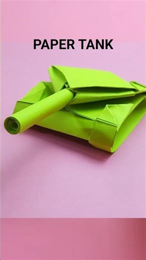 How to Make a Paper Battle Tank 🔥 #shorts