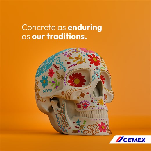 🕯️ Like our traditions, our concrete gains strength with each generation. Happy Day of the Dead! | CEMEX