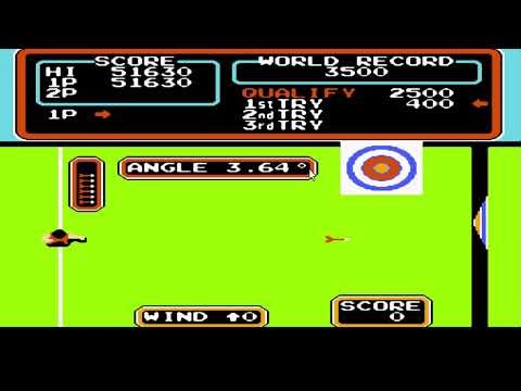 Track & Field Gameplay (1983) – Retro Konami Classic | 100 Meter Dash World Record Attempt!