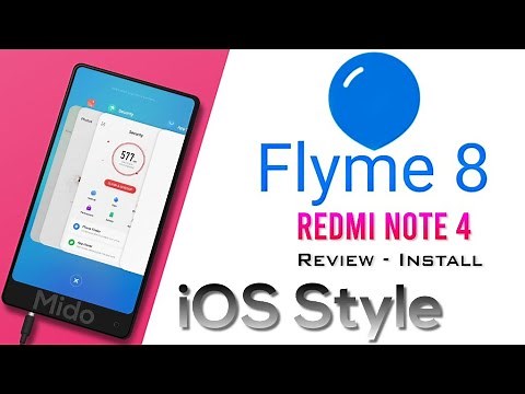Flyme 8 for Redmi Note 4 (Mido) Review and Install - iOS Style wala Port ROM | Flyme OS v8 for Mido