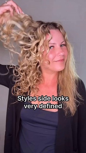 When people say, ‘Your hair is straight,’ but really, it just needed the right products! ✨ I used @discovertreluxe Reflex Curl Serum Treluxe Soothe & Restore Mousse for volume Hi-Definition Gel for this definition, shine, and long-lasting hold—no crunch, no frizz, just curls that pop! #curlyhair #curls #hairtransformation | Ingecurls