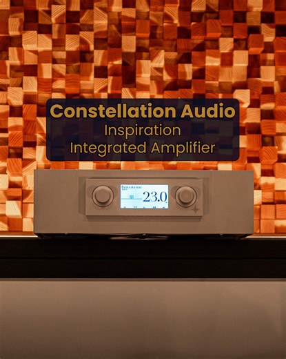 🥰 Constellation Audio Inspiration Stereo 1.0 Integrated Amplifier 🥰 #FreshArrivals The Constellation Inspiration Integrated Amplifier delivers 100 watts per channel into 8 ohms. The Inspiration includes an integral headphone amplifier powerful enough to drive any headphones to concert-level volumes. #constellationaudio #integratedamplifier #hifiamplifier #audiophile #hifigear #audiophileamplifier #hifiaudio #audiophiledreams #TheMusicRoom | The Music Room
