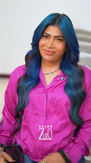 Turning heads with every shade of blue! 💙