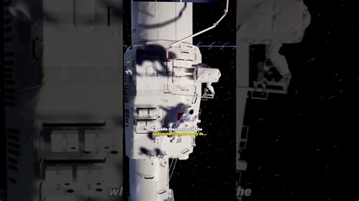 A spacecraft was just hit by space junk