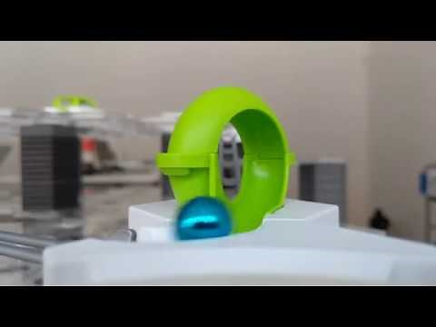 GraviTrax Kugelbahn mit Kanone + Katapult + Looping und Hammerschlag