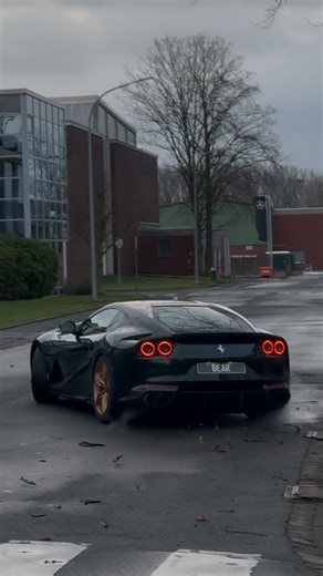 Bears on Instagram: "Too fast for the cameraman 🤷 #ferrari #812superfast #drifting #justdrivefaster"