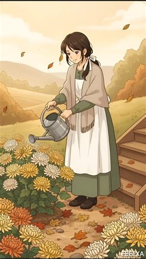 Peaceful Autumn Routine 🍁 Pumpkin Soup, Falling Leaves & Quiet Village Life