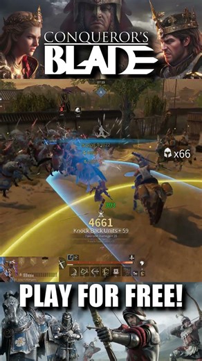 Conqueror's Blade -💪💪💪💪💪💪 PLAY FOR FREE! #Shorts#ConquerorsBlade#CB