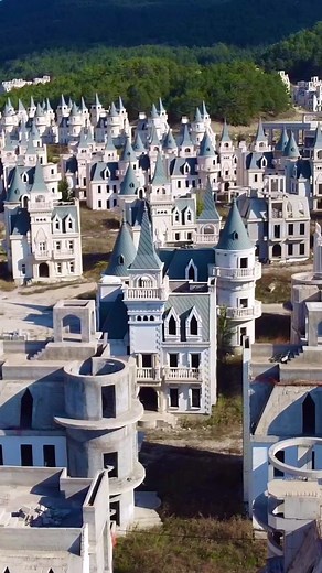 Discover the Ghost Town of Disney Houses in Rural Turkey