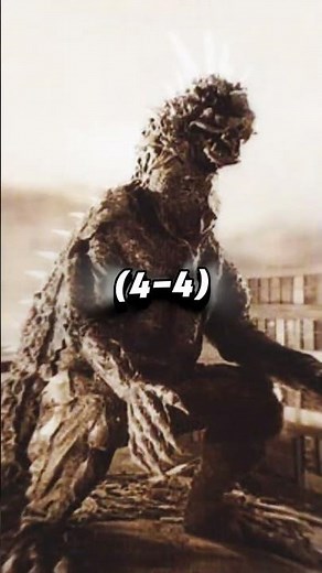 Godzilla (1954) Vs Varan (1958 #godzilla #monsterverse #kaiju #shorts #1v1 #vsedit #godzilla1954