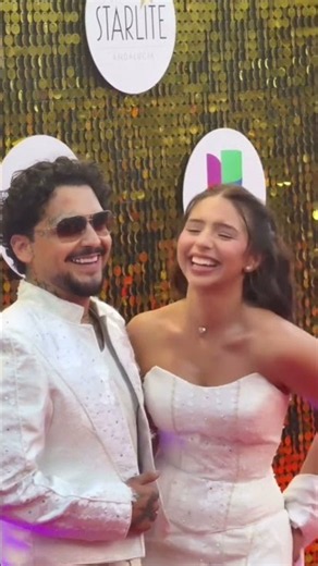 Nodal and Ángela Aguilar at Premios Juventud 2026