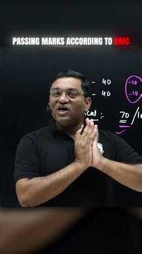 MBBS Passing Marks Rule 2025 📝 | 40% vs 50% Criteria? NMC Guidelines #shorts #mbbs