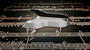 大钢琴 笔记 音乐 - Free video on Pixabay
