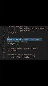 Learning Python-Episode 5:Python Data Structures part 3: Dictionaries #coding #python