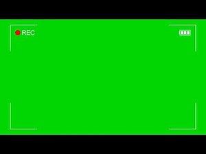 camera recording green screen | Free Download Now