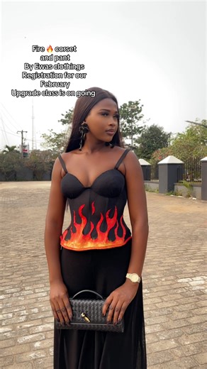 Fire 🔥 corset by Ewas_clothings Registration for our February upgrade is on going.....follow who know road #fashiondesigner #viral #millionviews #fashionacademyinsurulere #corset