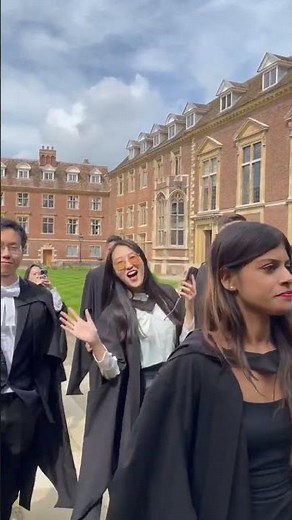 Graduation procession #Graduation #Cambridge #CambridgeUniversity