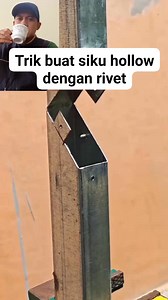 903K views · 1.9K reactions | Tricks for making hollow elbows using rivets #semuaorang #fypreel #goresalumunium #monetisasi | Irwanul jaman | Facebook