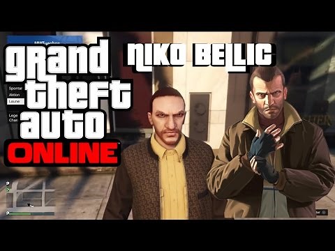 GTA Online - Niko Bellic Character Customization [GTA V]