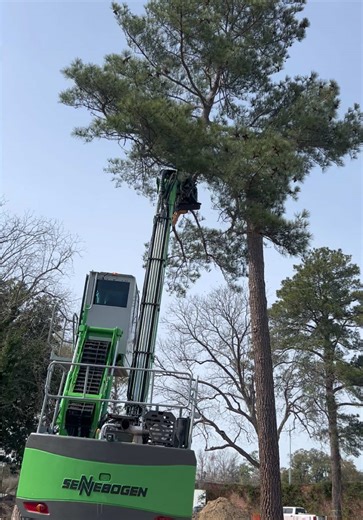 Sennebogen 718 Delivery for Cutting Edge